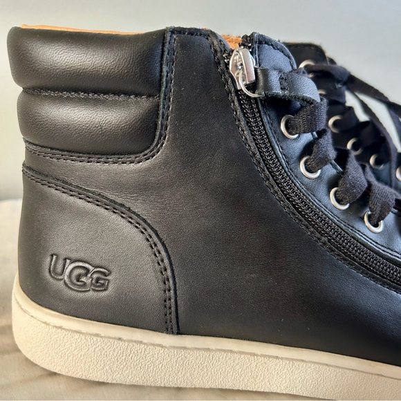 NWOT UGG Women’s Black High-Top Sneakers - Picture 2 of 8